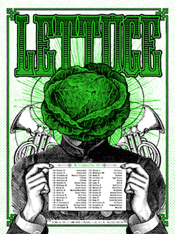 Lettuce Mt. Crushmore Tour Poster